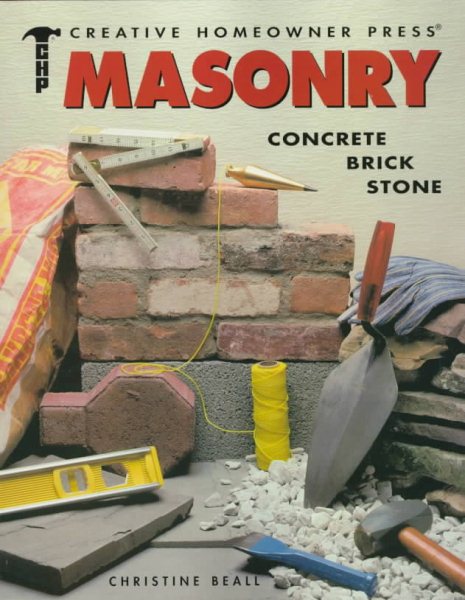 Masonry: Concrete, Brick, Stone cover