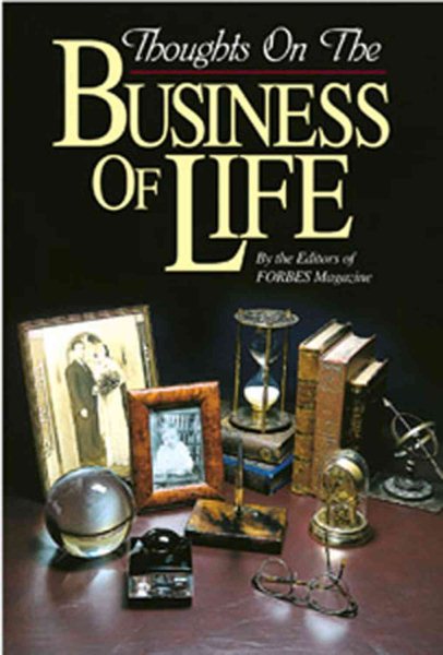 Thoughts on the Business of Life cover