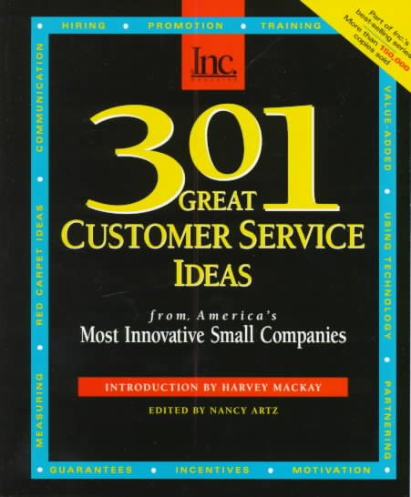 301 Great Customer Service Ideas (301 Series) cover