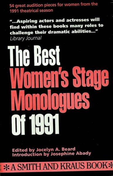 The Best Women's Stage Monologues of 1991 cover