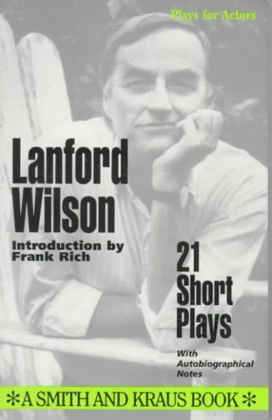 Lanford Wilson: 21 Short Plays cover