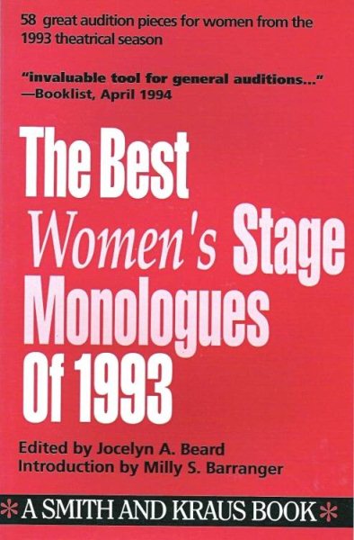 The Best Women's Stage Monologues of 1993 cover