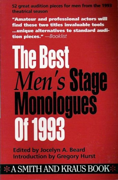 The Best Men's Stage Monologues of 1993 cover
