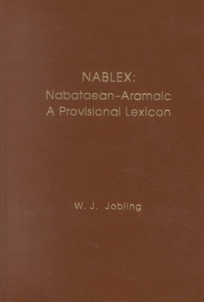 Nablex: Nabataean-Aramaic Lexicon