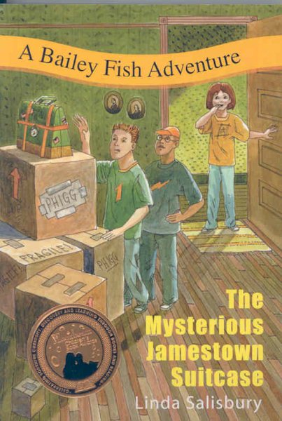 The Mysterious Jamestown Suitcase (Bailey Fish Adventures) cover