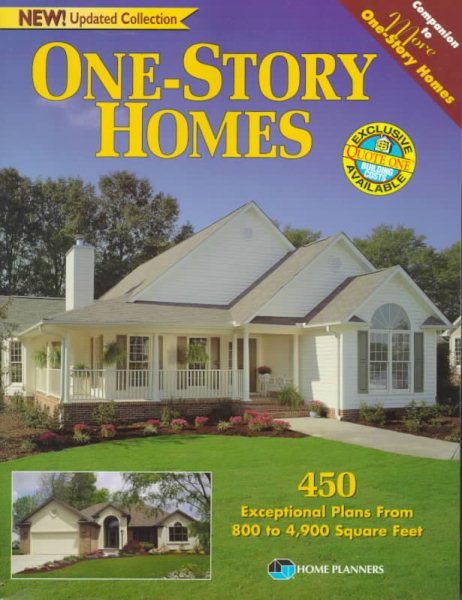 One-Story Homes: Over 450 Designs for Single-Level Living cover