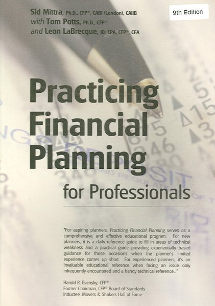 Practicing Financial Planning for Professionals cover