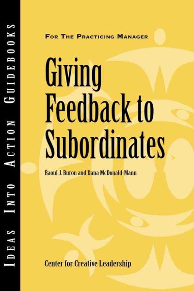 Giving Feedback to Subordinates cover