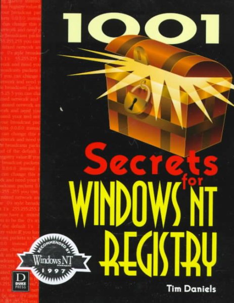 1001 Secrets for Windows Nt Registry cover