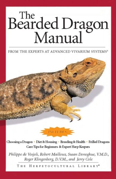 The Bearded Dragon Manual (Advanced Vivarium Systems) cover