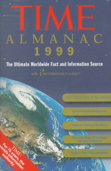 1999 TIME/Information Please Almanac: From the experts at Information Please & TIME Magazine cover