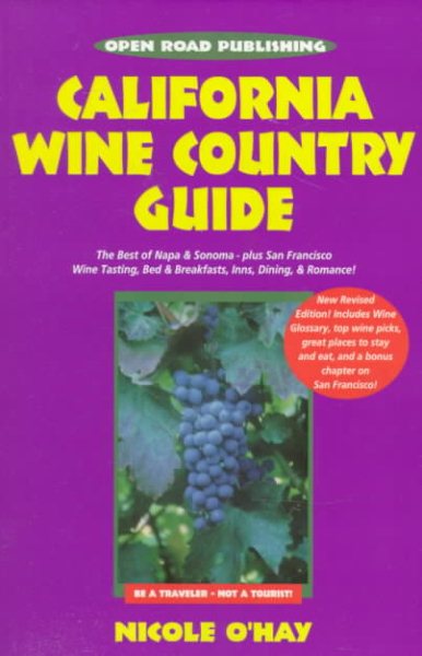 Open Road's California Wine Country Guide cover