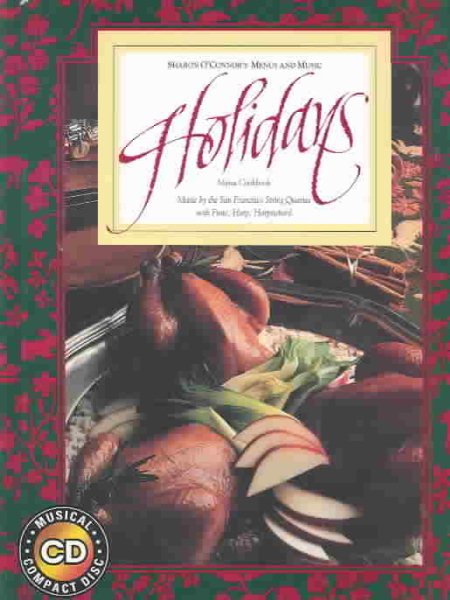Holidays: Menu Cookbook cover