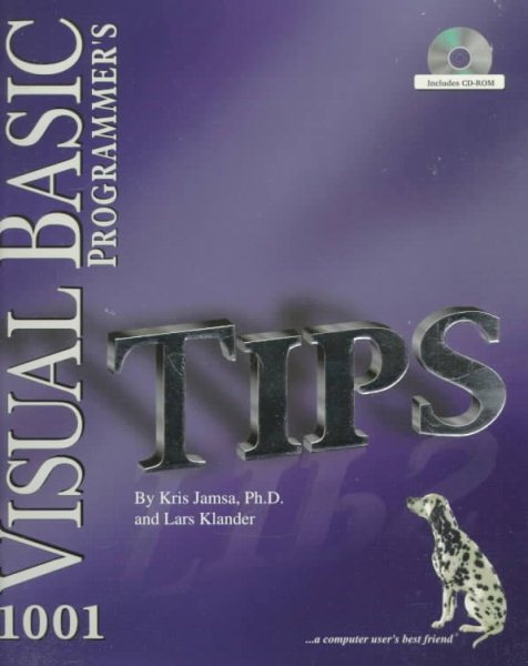 1001 Visual Basic Programmer's Tips