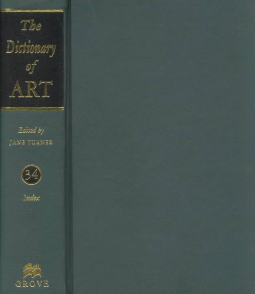 The Grove Dictionary of Art (34 Volume Set) cover