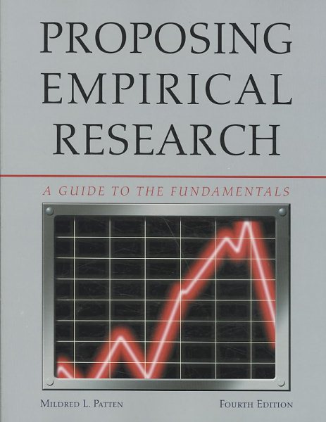Proposing Empirical Research: A Guide to the Fundamentals