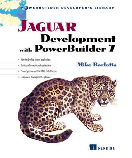 Jaguar Development with PowerBuilder 7 (PowerBuilder Developer's Library) cover