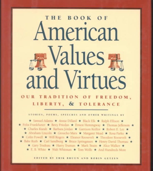 The Book of American Values and Virtues cover