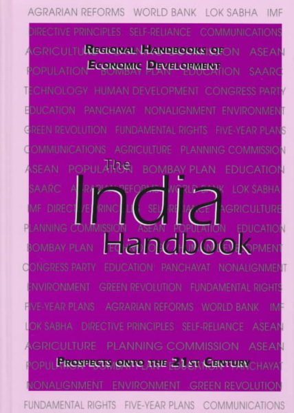The India Handbook (Regional Handbooks of Economic Development) cover
