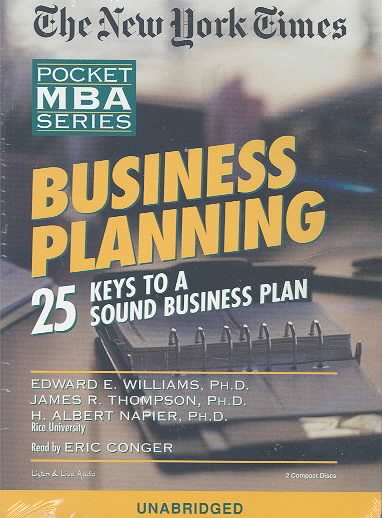Business Planning: The New York Times Pocket MBA Series