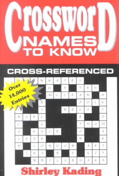 Crossword Names to Know cover