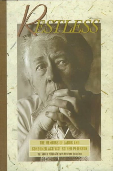 Restless: The Memoirs of Labor and Consumer Activist Esther Peterson cover