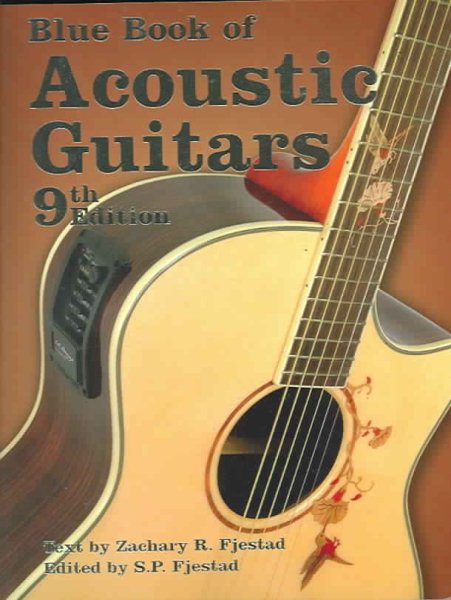 Blue Book Of Acoustic Guitars 9th Edition cover