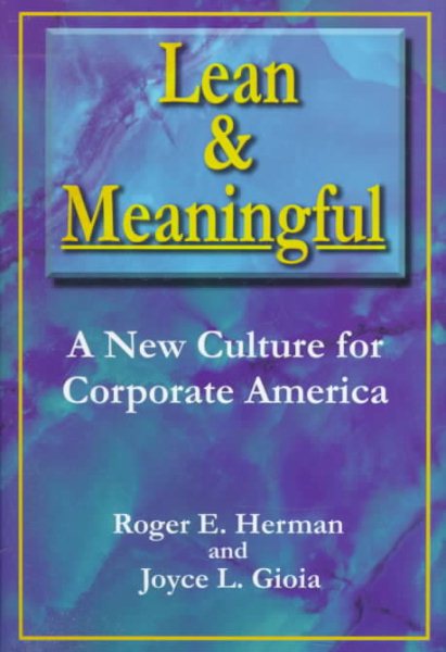 LEAN & MEANINGFUL - HC-OP cover