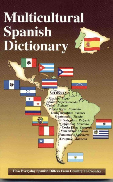 Multicultural Spanish Dictionary (Spanish Edition) cover