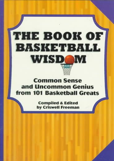 The Book of Basketball Wisdom cover