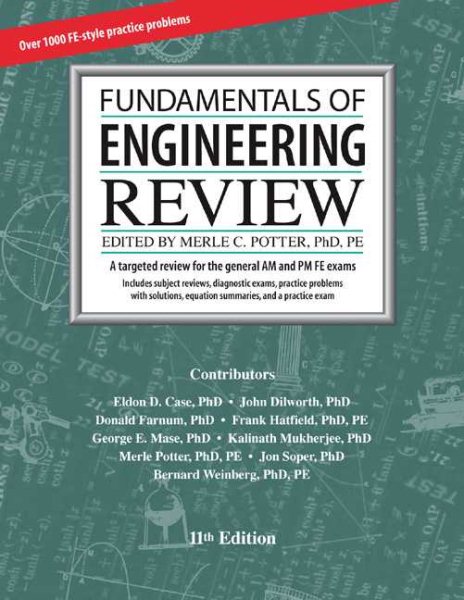 Fundamentals of Engineering Review, 11th Edition cover
