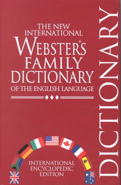 The New International Webster's Family Dictionary of the English Language cover
