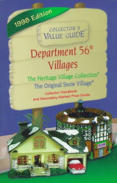 Department 56 Village Collector's Value Guide: 1998 cover