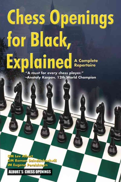Chess Openings for Black, Explained (A Complete Repertoire) cover
