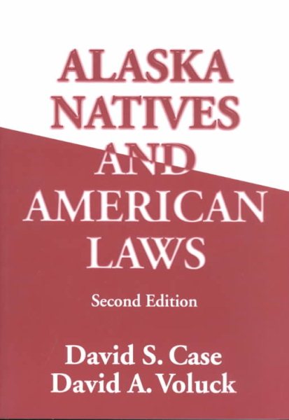 Alaska Natives and American Laws cover