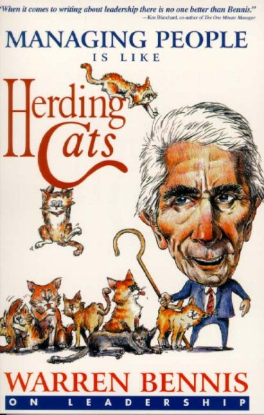 Managing People is Like Herding Cats: Warren Bennis on Leadership cover