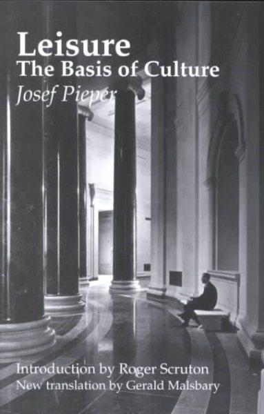 Leisure, The Basis Of Culture cover