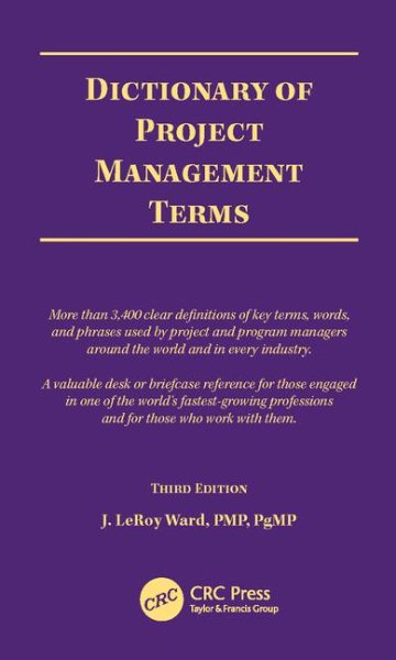 Dictionary of Project Management Terms, Third Edition cover