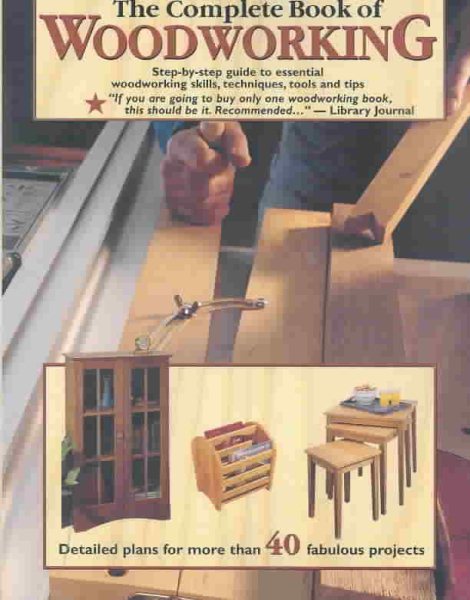 The Complete Book Of Woodworking cover