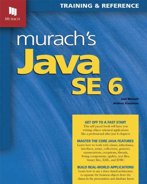 Murach's Java SE 6: Training & Reference cover