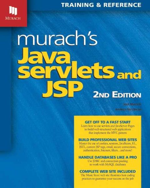 Murach's Java Servlets and JSP, 2nd Edition cover