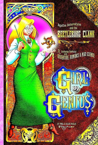Agatha Heterodyne and The Beetleburg Clank (Girl Genius) cover
