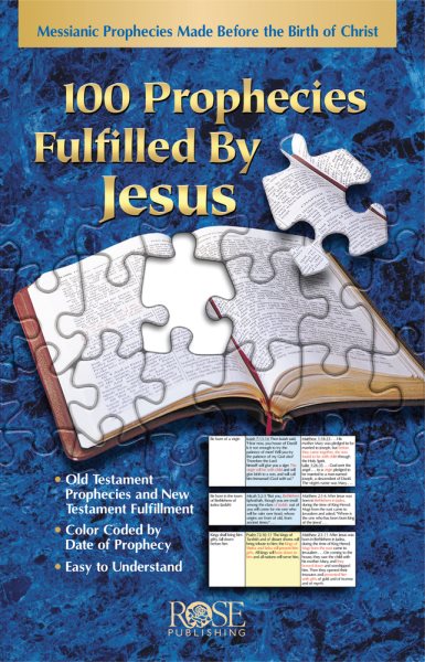 100 Prophecies Fulfilled By Jesus: Messianic Prophecies Made Before the Birth of Christ cover