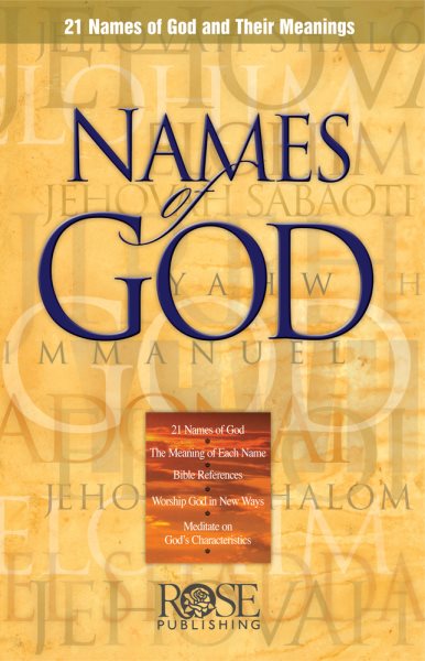 Names of God: 21 Names of God and Their Meanings cover