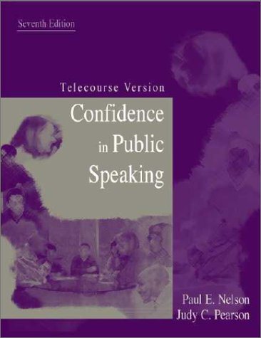 Confidence in Public Speaking: Telecourse Version cover