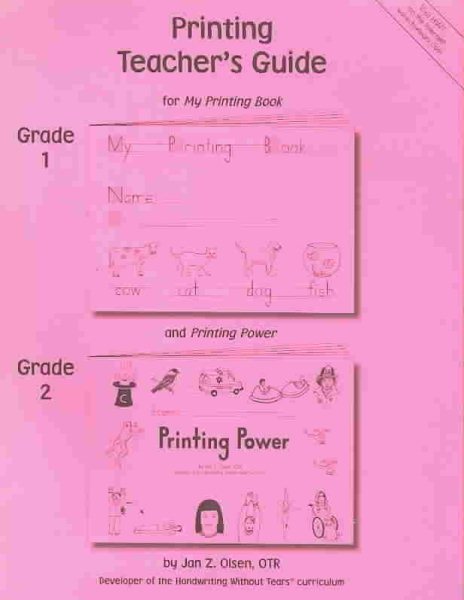 Printing Teacher's Guide cover