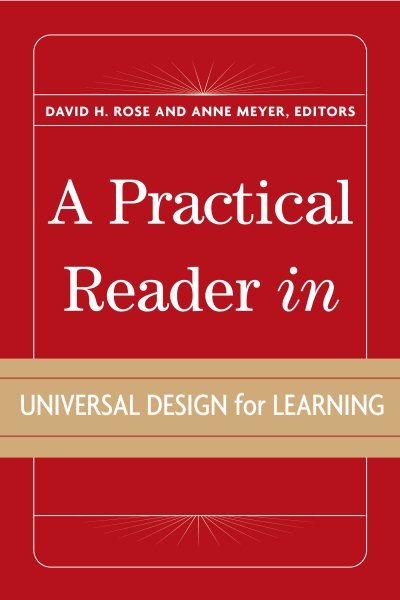 A Practical Reader in Universal Design for Learning cover