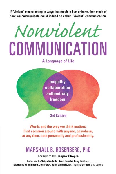 Nonviolent Communication: A Language of Life: Life-Changing Tools for Healthy Relationships (Nonviolent Communication Guides) cover