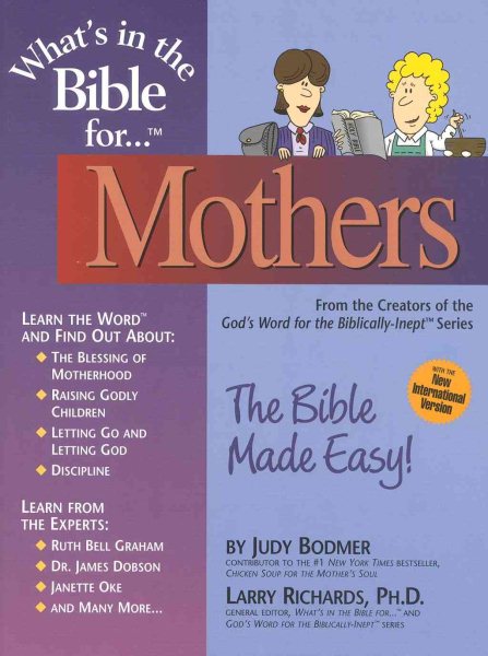 What's in the Bible for Mothers cover