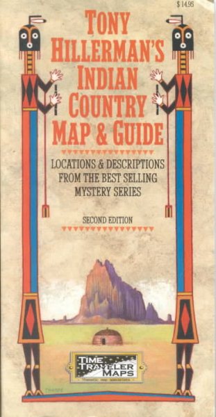 The Hillerman Indian Country Map And Guide cover